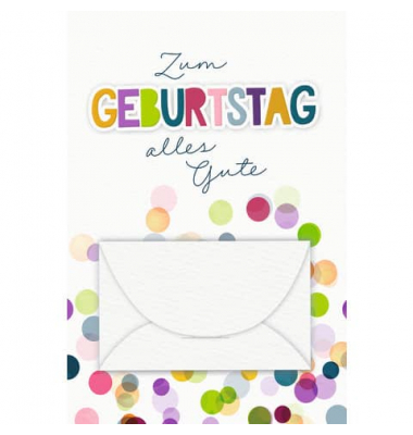 Geburtstagskarten 51-10679 11,5x17cm 115mm x 170mm (BxH) bunt