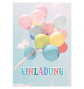 Einladungskarten 41-2256 bunt