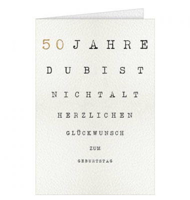 Geburtstagskarten 52-52050