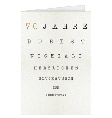 Geburtstagskarten 52-52070