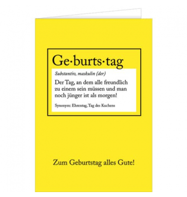 Geburtstagskarten 51-12895