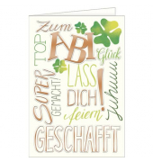 Grußkarten 64-1167 geprägt