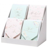 Briefkarten 18251017192 B6 Display farbig sortiert