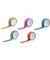 Klebeband 801010523998, sortierte Motive, 15mm x 5m, farbig sortiert Glitter