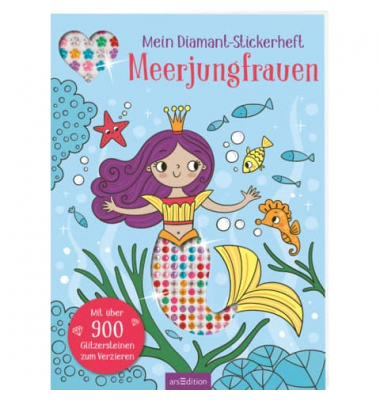 Stickerbuch Diamantsticker sortiert