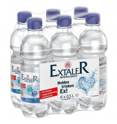 Mineralwasser Classic 15405, mit Kohlens&auml;ure, 6x 0,5  Liter, in PET-Flasche