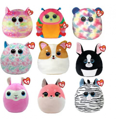 Plüschfigur Squishy Beanie sortiert