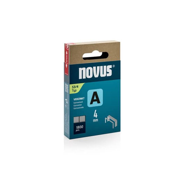 4009729080672 - Novus Elektro Tacker Tackerklammern Typ A 53 4 042-0772 4009729080672 Novus Elektro Tacker 1800 Stück