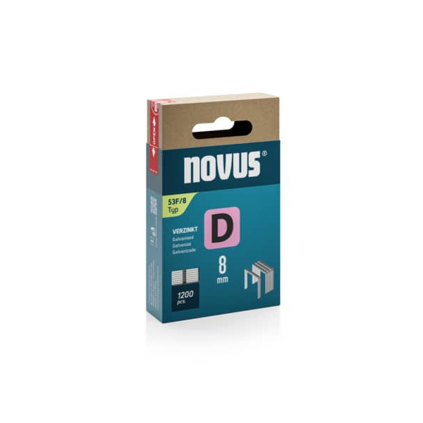 4009729081181 - Novus Elektro Tacker Tackerklammern Typ D 53F 8 042-0789 4009729081181 Novus Elektro Tacker 1200 Stück