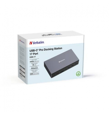 Docking Station Pro17 USB-C grauschwarz