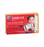 Karteikarten 400133882 orange liniert 250g 