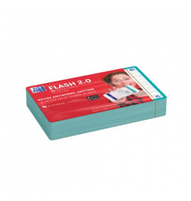 Karteikarten 400133885 peppermint liniert 250g 