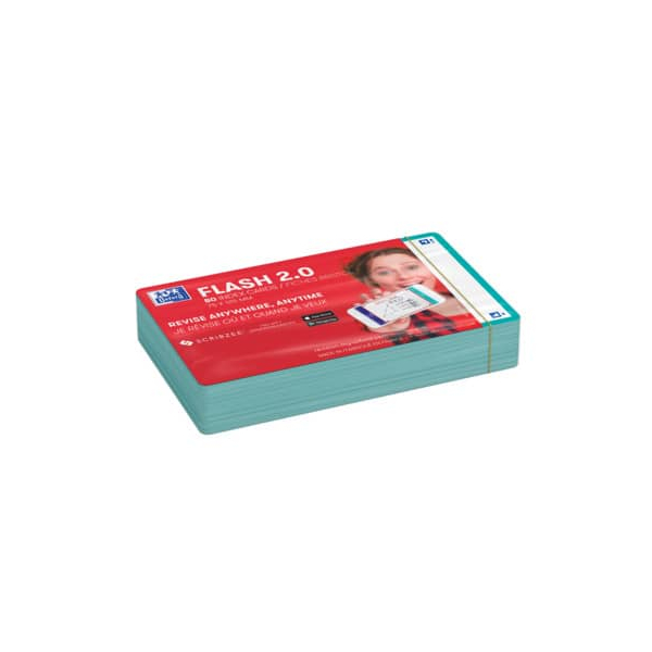 20 Stück Oxford Karteikarte 75x12580BL blanko mint 3020120152868 Oxford 80 Stück