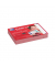 Karteikarten 400133916 rot liniert 250g 