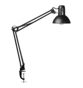 LED-Schreibtischlampe MAULstudy, schwarz, mit Klemmfuß