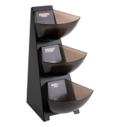 Multi-Rack 3-stufig schwarzgrau