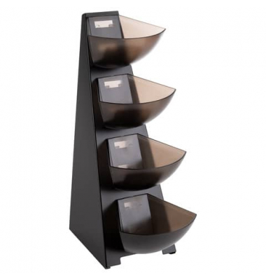 Multi-Rack 4-stufig schwarzgrau
