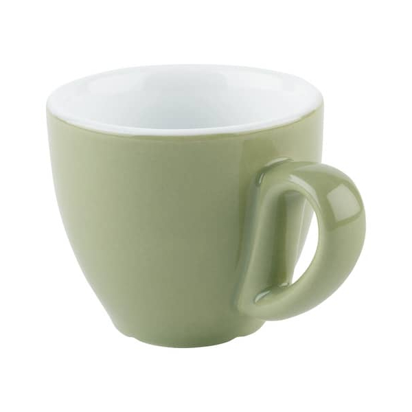 6 Stück APS Espressotasse SNUG 80ml grün 4004133160019 APS