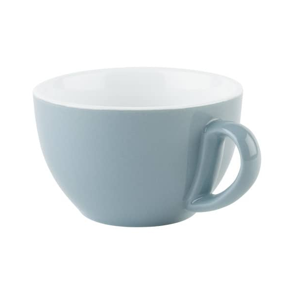 6 Stück APS Cappuccinotasse SNUG 300ml blau 4004133160088 APS