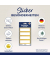 Sticker Rahmen rechteckig gold weiß