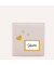 Sticker Rahmen rechteckig gold weiß