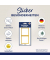 Sticker Rahmen quadratisch gold weiß