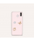 Sticker Kleeblatt transparent gold silbe