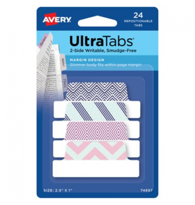 Haftmarker 74897, UltraTabs, blau/grün/rosa/lila