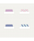 Haftmarker 74897, blau/grün/rosa/lila