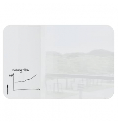 Magnettafel GL306, 180x120cm, Tempered Glas / Sicherheitsglas (ESG)