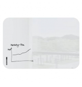Magnettafel GL305, 150x100cm, Tempered Glas / Sicherheitsglas (ESG)