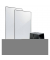 Whiteboard Meet up Bundle, MUB09, 180x90cm (BxH), spezialbeschichtet, Aluminiumrahmen