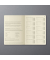 Buchkalender C2533, Conceptum, dunkelblau, 2 Seiten / 1 Woche, 140x93mm (ca. A6), 2026