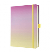 Notizbuch JB101, Jolie Bullet, bunt, A5, punktkariert, 120g, 100 Blatt / 200 Seiten