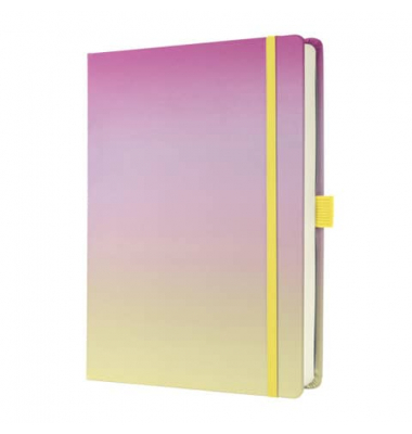Notizbuch JB101, bunt, A5, punktkariert, 120g, 100 Blatt / 200 Seiten