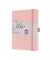 Notizbuch JN405, pink, A5, liniert, 100g, 96 Blatt / 192 Seiten