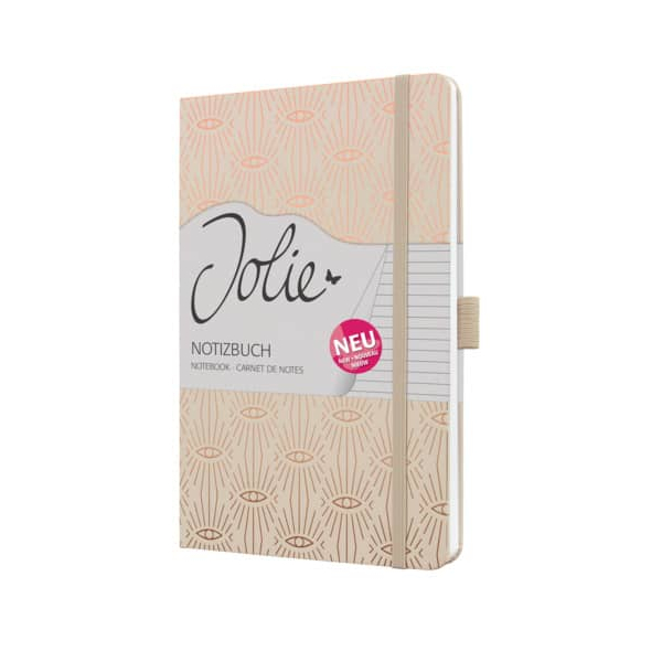 14 Stück Sigel Notizbuch JN357, Conceptum Jolie, beige, A5, liniert, 80g, 87 Blatt / 174 Seiten 4004360781995 Sigel