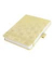 Notizblock JN356, punktkariert, 11x15,8cm, 100g, gelb, gold, 79 Blatt