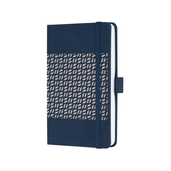 14 Stück Sigel Buchkalender J5204, dunkelblau, 1 Woche / 2 Seiten (A6), 2026 4004360782596 Sigel