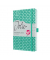 Buchkalender J5127, Jolie, mintgr&uuml;n, 1 Woche / 2 Seiten, 13,5x20,3cm (A5), 2025