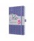 Buchkalender J5125, Jolie, lila, 1 Woche / 2 Seiten, 13,5x20,3cm (A5), 2025