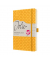 Buchkalender J5117, Jolie, gelb, 1 Woche / 2 Seiten, 13,5x20,3cm (A5), 2025