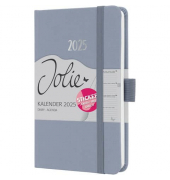 Buchkalender J5406, flieder, 1 Woche / 2 Seiten, 9,5x15cm (A6), 2026