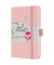 Buchkalender J5404, rosa, 2 Seiten / 1 Woche, , 2025
