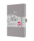 Buchkalender J5403, Jolie, grau, 1 Woche / 2 Seiten, 13,5x20,3cm (A5), 2026