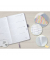 Buchkalender J5403, Jolie, grau, 1 Woche / 2 Seiten, 13,5x20,3cm (A5), 2026
