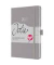 Buchkalender J5403, Jolie, grau, 1 Woche / 2 Seiten, 13,5x20,3cm (A5), 2026
