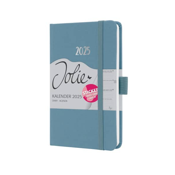 14 Stück Sigel Buchkalender J5400, blau, 1 Woche / 2 Seiten (A6), 2026 4004360784637 Sigel