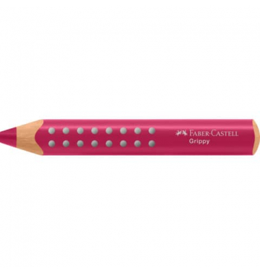 Farbstift Grippy, 110623, rot, dreikant, ergonomisch