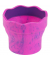 Wasserbecher 181527 Clic & Go, pink marble, 10x10x10cm